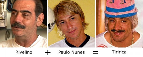 Rivelino + Paulo Nunes = Tiririca Rivelino + Paulo Nunes = Tiririca