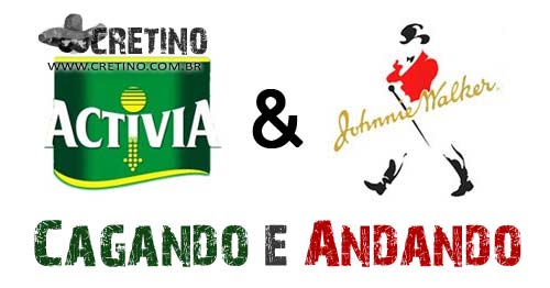 Activia e Johnnie Walker - Cagando e Andando